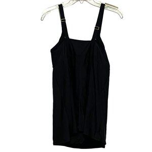 Ava and Viv Swim Dress 14W Black Vacation Summer Poolside Cruisewear Plus Size